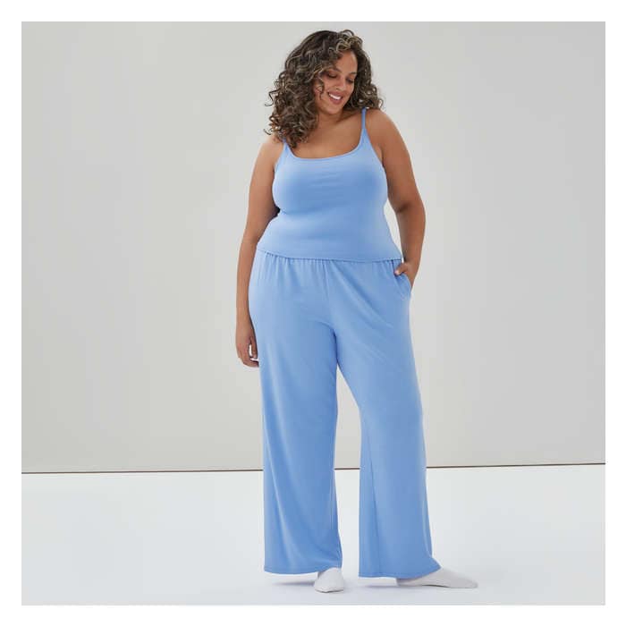 Women+ Modal Sleep Pant - Dusty Blue